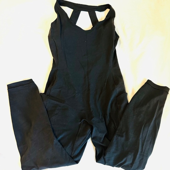 Athleta Transcend Bodysuit 7/8 - Black - Picture 4 of 8